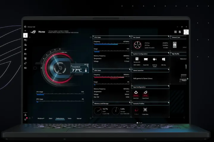 performance mode laptop